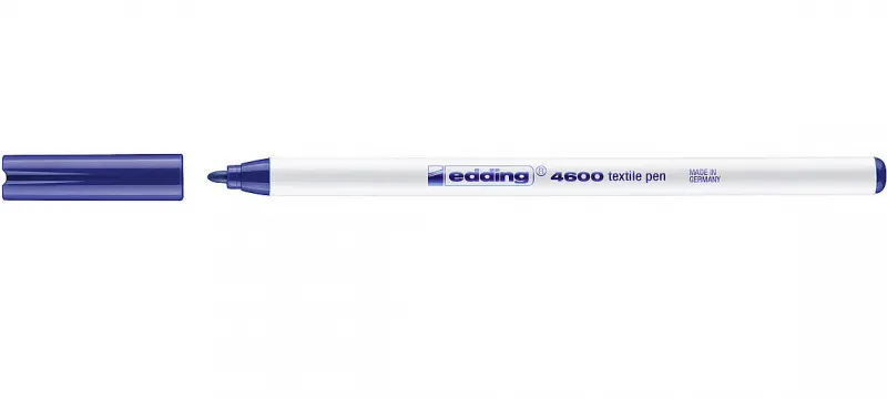 ROTULADOR ROPA EDDING 4600 AZUL