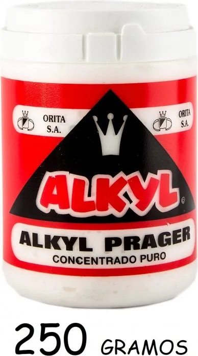 COLA BLANCA ALKYL PRAGER 250GRS.