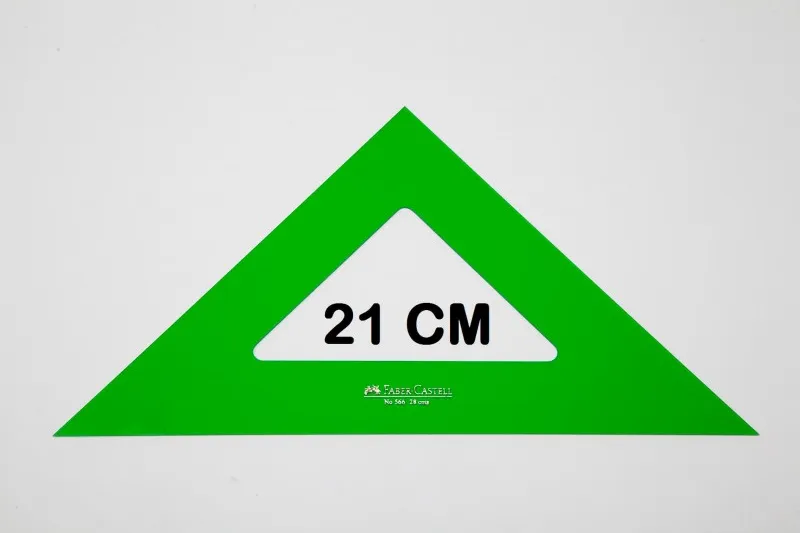 ESCUADRA Faber CASTELL 21CM