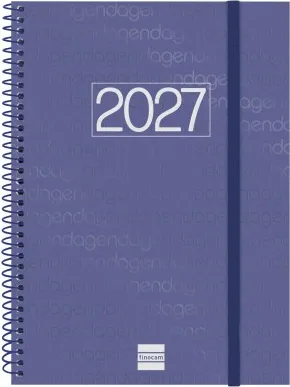 AGENDA YEAR E10 155X212  SV 2027 AZUL
