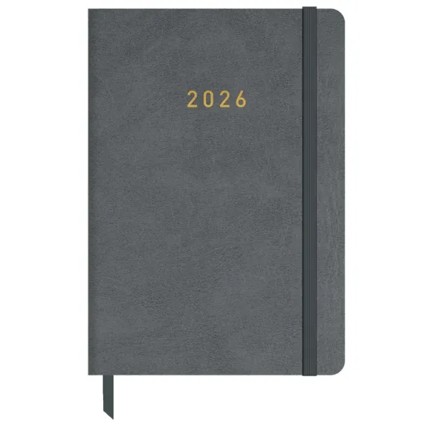 AGENDA ANUAL 2026 CAMPUS PU CALF A6 SEM VISTA GRIS CLARO