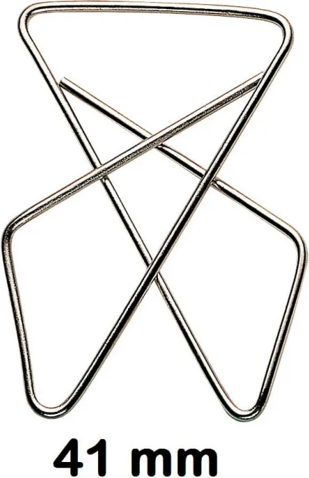 CLIPS MARIPOSA MAKRO PEQUEÑO 50U
