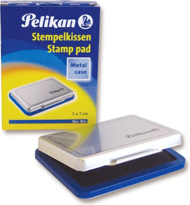 Tampón Pelikan Nº3 Azul 5x7cm
