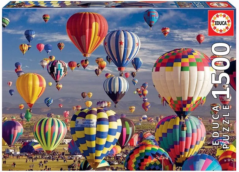 PUZZLE 1500 GLOBOS AEROSTÁTICOS