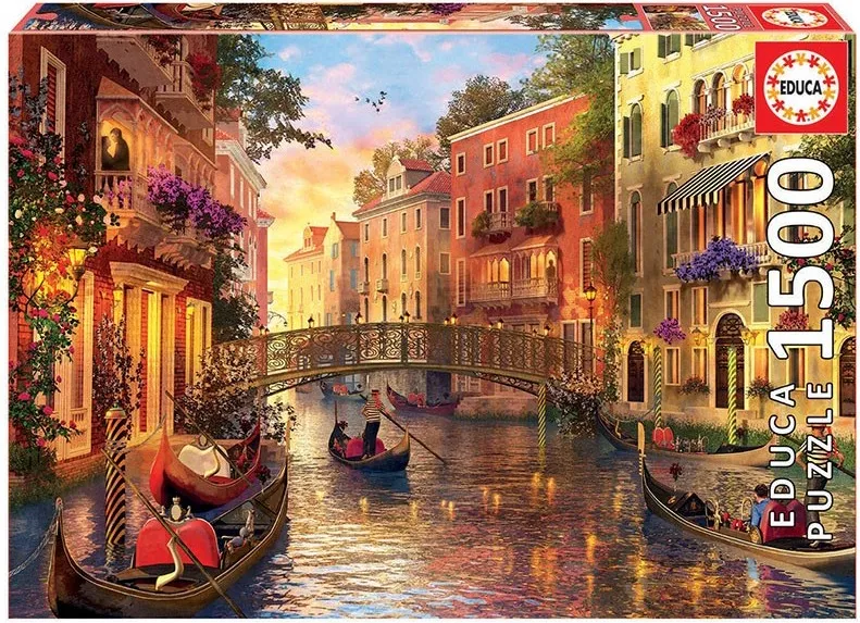PUZZLE 1500 ATARDECER EN VENECIA