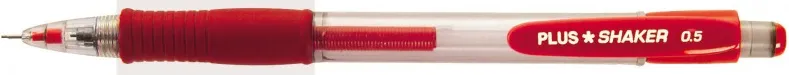 PORTAMINAS PLUS  SHAKER 0,5 ROJO