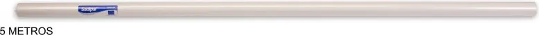 ROLLO PAPEL KRAFT 1X5 BLANCO