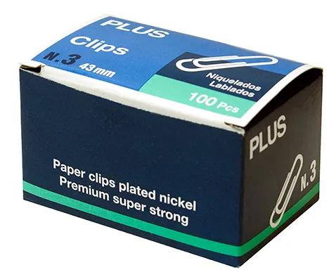 CLIPS PLUS Nº3 43MM
