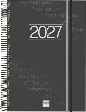 AGENDA YEAR E40 210X297 1DP 2027 NEGRO