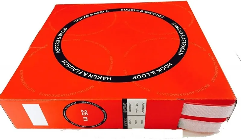 VELCRO ADHESIVO BLANCO 25 METROS