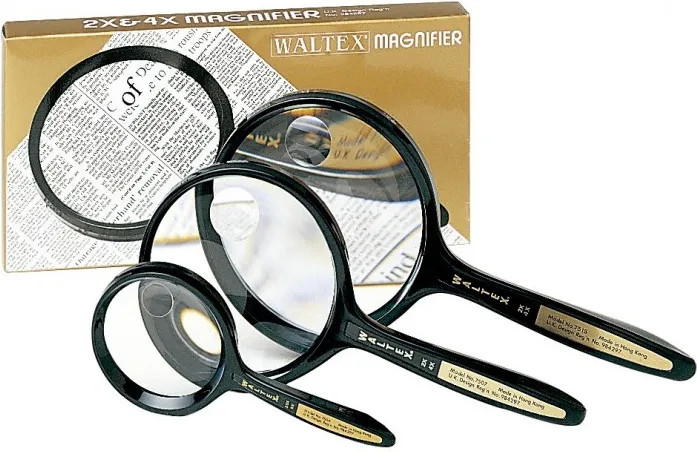 Lupa Waltex 75 Mm.