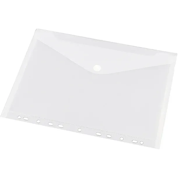 SOBRE VELCRO A4 MULTITALADRO TRANSPARENTE