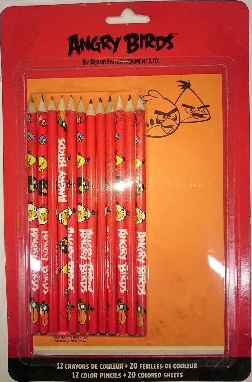 BLISTER 10 LAPICEROS + CUADERNO ANGRY