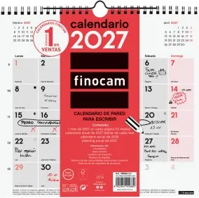 CALENDARIO PARED ESCRIBIR M 265X245 2027
