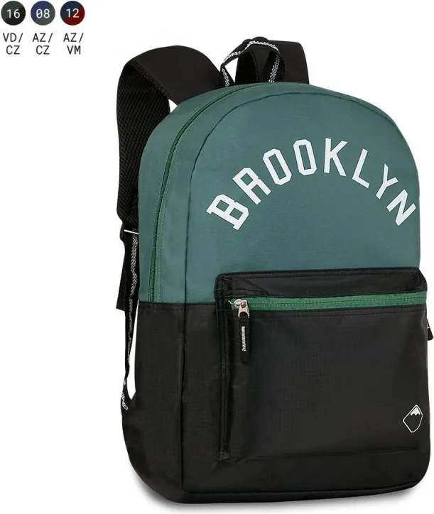 MOCHILA CLIO  BROOKLYN 43X30X13 C/2 CREMALLERAS