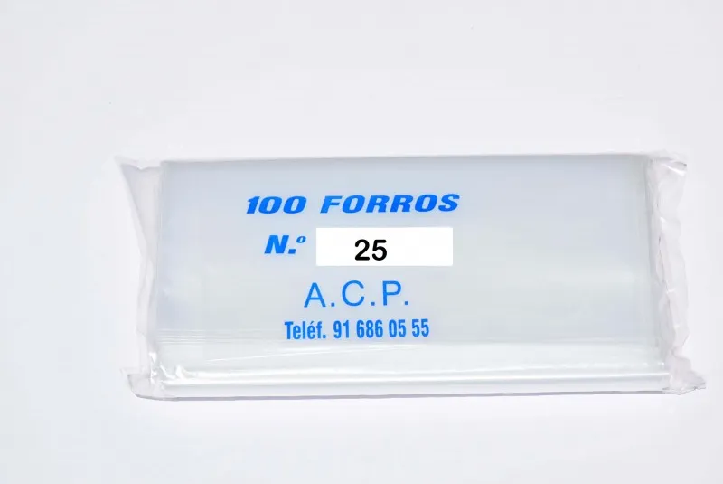 Forros Plástico para Libros 25 cm