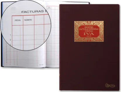 LIBRO MIQUEL RIUS Nº64 FACTURAS EXPEDIDAS IVA