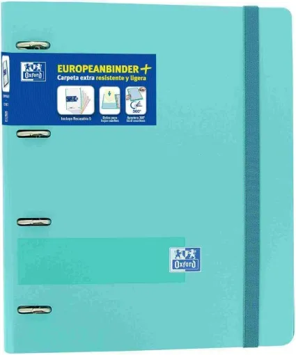 CARPEBLOC A4 OXFORD LIVE &amp; GO TURQUESA