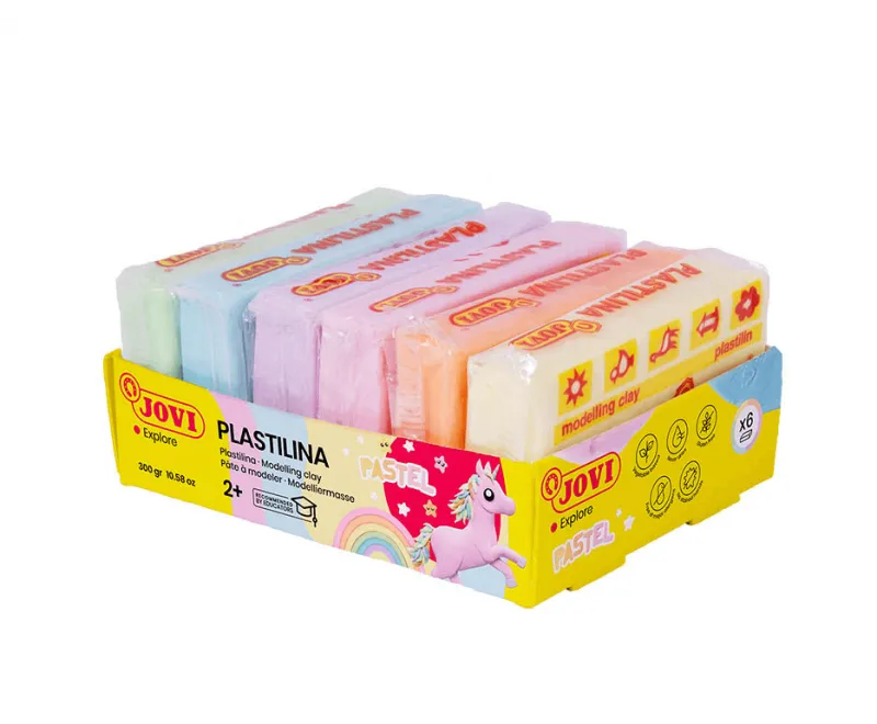 PLASTILINA JOVI PASTEL 50GR