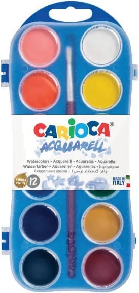 ACUARELA CARIOCA 12 COLORES