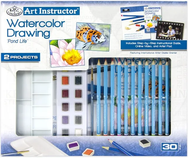 ART INSTRUCTOR W/C PENCIL SET
