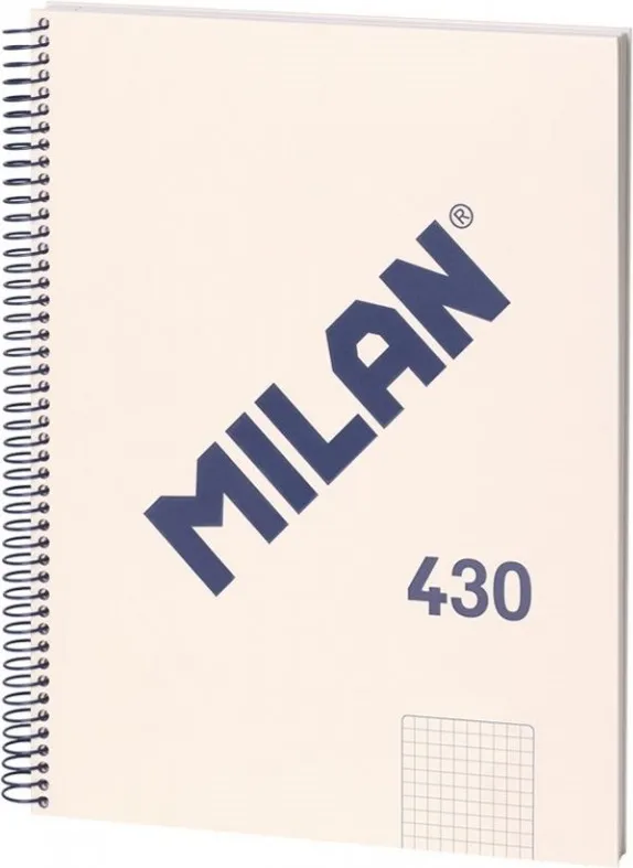 BLOC ESPIRAL MILAN A4 BEIGE 80H. CDO 5X5. SERIE 1918