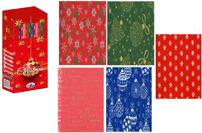 ROLLO PAPEL REGALO 70X200 NAVIDAD