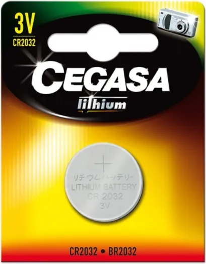 PILAS CEGASA BOTÓN CR2032