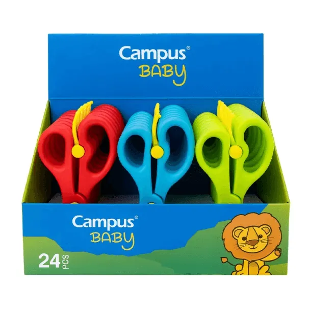 TIJERA CAMPUS BABY ESCOLAR BLISTER(exp.24 unid)