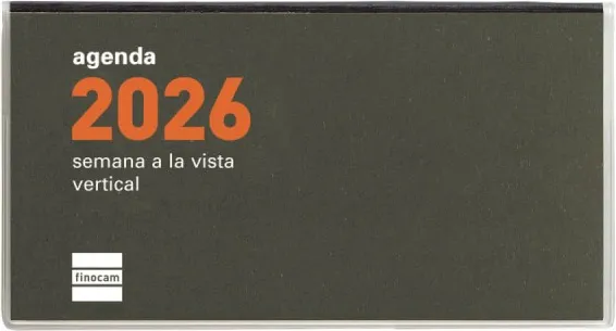 AGENDA PLANA MIN PL1 64X118 SV 2026