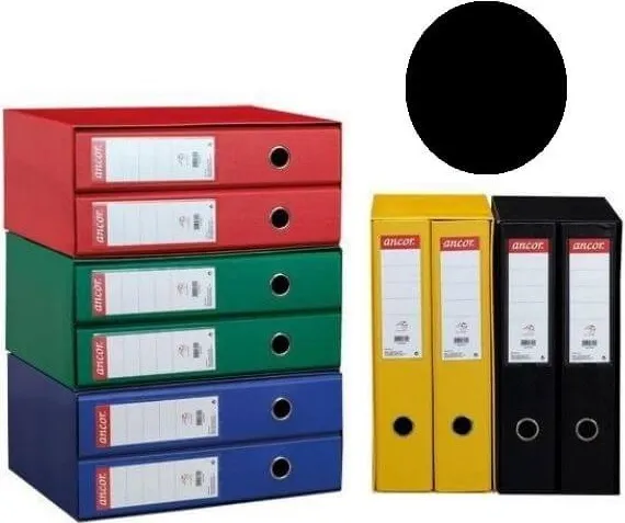 MODULO 2 ARCHIVADORES PP FOLIO NEGRO