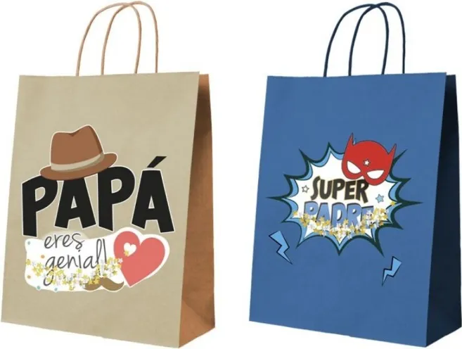 BOLSA PAPEL PARA PAPÁ GRANDE