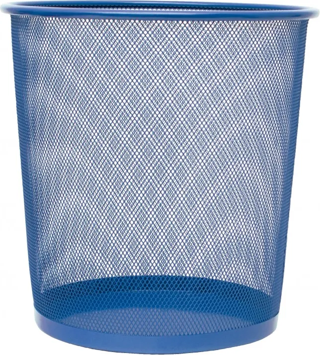 PAPELERA PLUS METAL PEQUEÑA AZUL