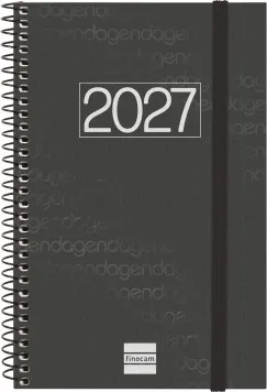 AGENDA YEAR E5 117x181 SVH 2027 NEGRO