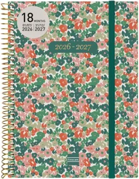 AGENDA FINOCAM 18M ESP. DAISY E10 SV HOR.26-27