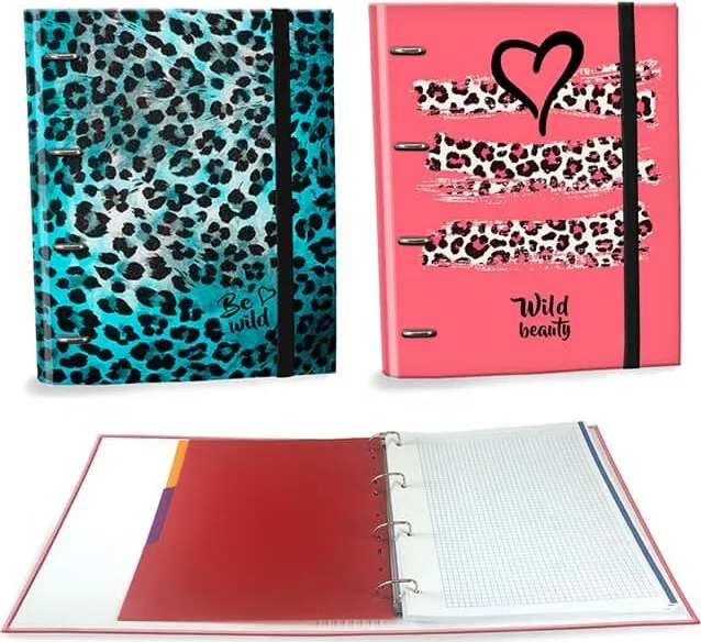CARPEBLOCK A4 120H.  ANIMAL PRINT CORAL