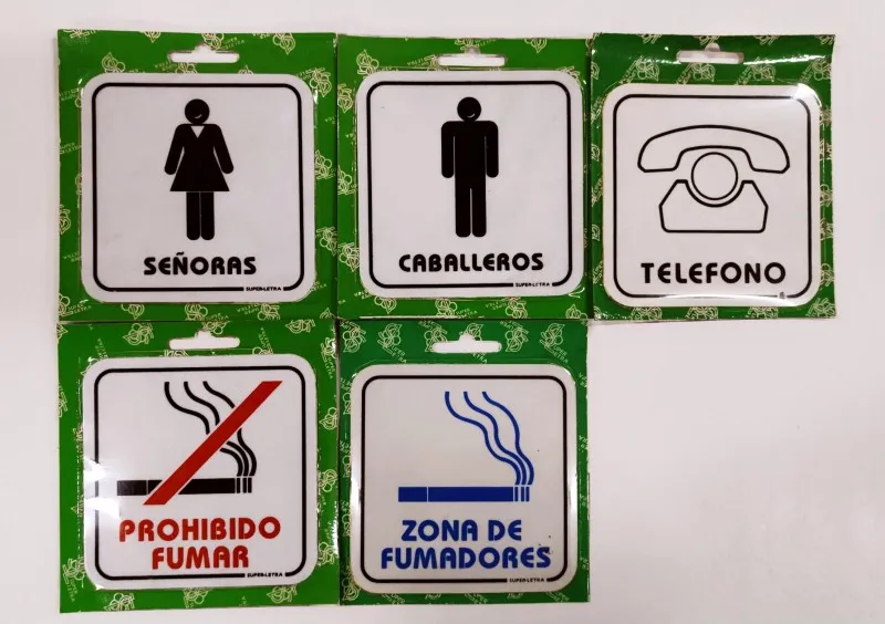 PLACA PICTOGRAMA PEQUEÑA