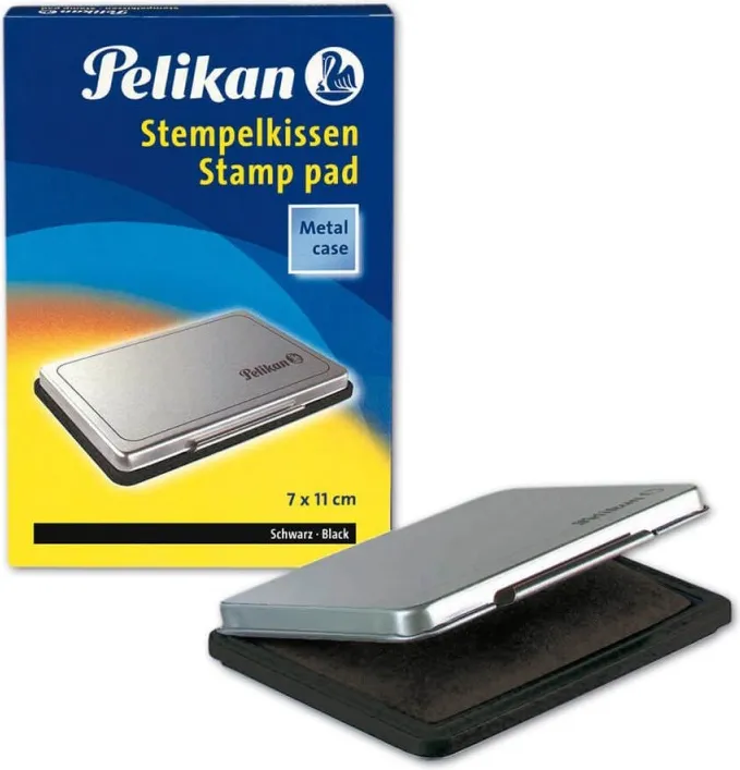 Tampón Pelikan Nº2 Ngro 7x11cm