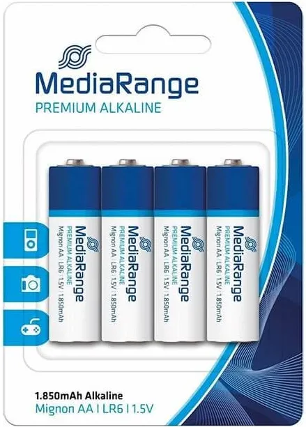 PILAS MEDIARANGE ALCALINA AA BLISTER 4UN.