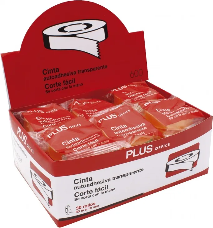 CINTA ADHESIVA PLUS 33X12