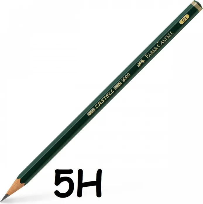 LAPIZ Faber Castell 9000- 5H