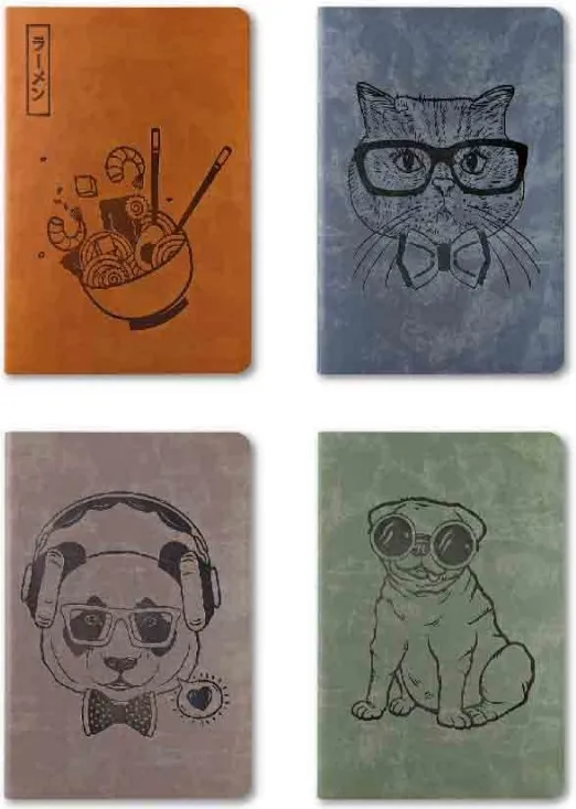 LIBRETA DIDEX A5 CUADRÍCULA PUNTOS 96H HIPSTER