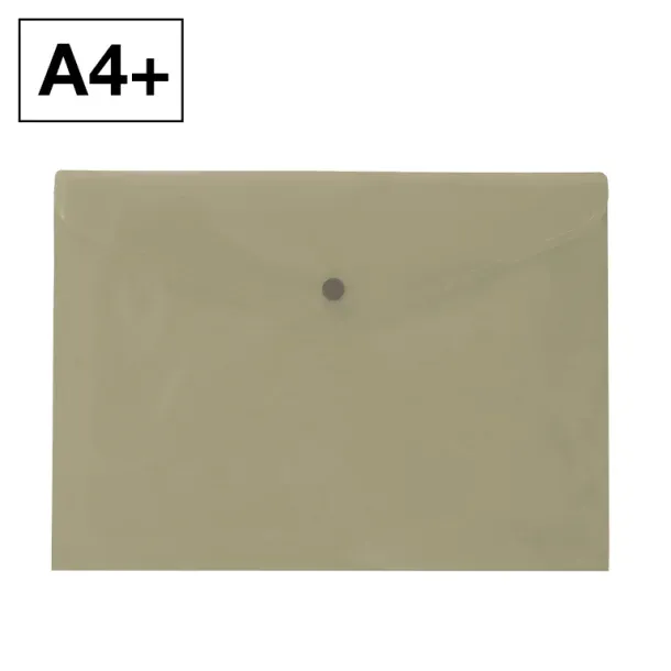 SOBRE BROCHE PLUS PP A4 APAISADO OCRE