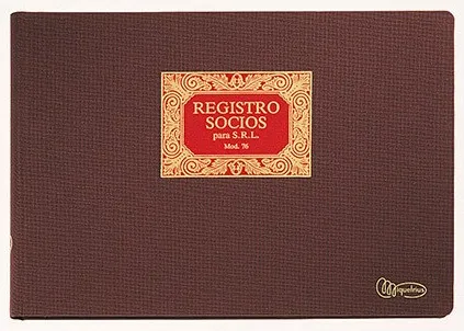 LIBRO MIQUEL RIUS Nº13 REGISTRO SOCIOS