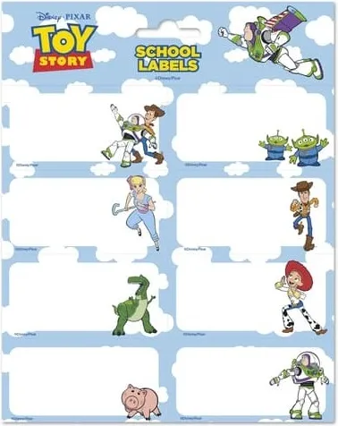Etiquetas Adhesivas Pixar Toy Story