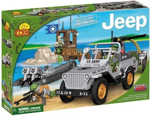 JUEGO CONSTRUCCIÓN 250 PIEZAS JEEP COSTAS