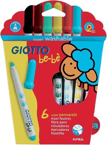 Giotto Bebè Rotulador 6 Colores