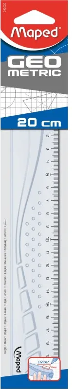 REGLA MAPED GEOMETRIC 20CM