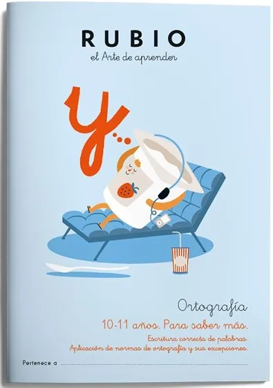 CUADERNO RUBIO ORTOGRAFIA 6 (10-11 AÑOS)