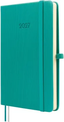 AGENDA TEXTURA M4 118X168 SV 2027 TURQUESA